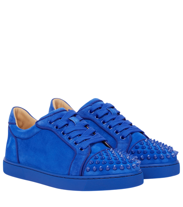 Christian Louboutin Vieira Spikes suede sneakers