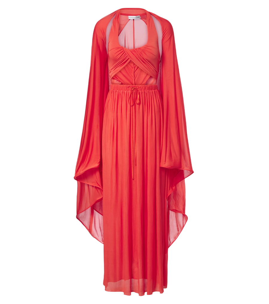Robe longue en jersey à découpes Daya de Christopher Esber