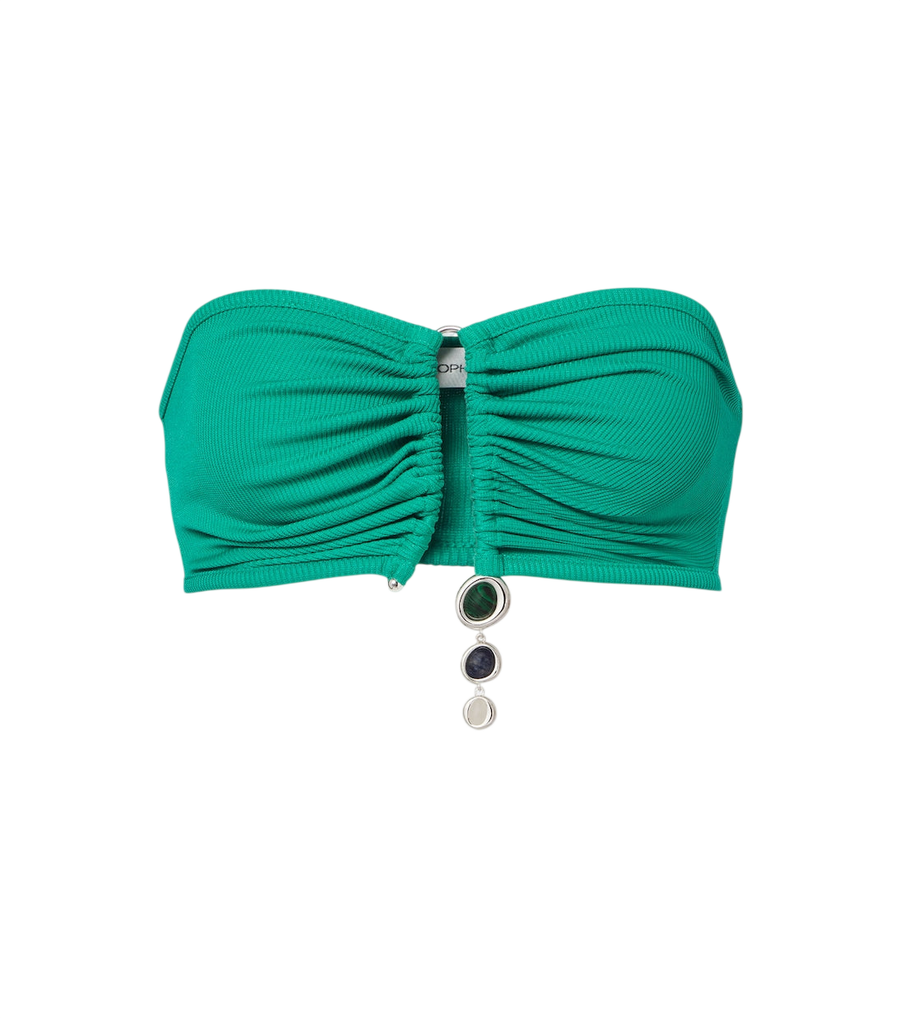 Christopher Esber Embellished bandeau top