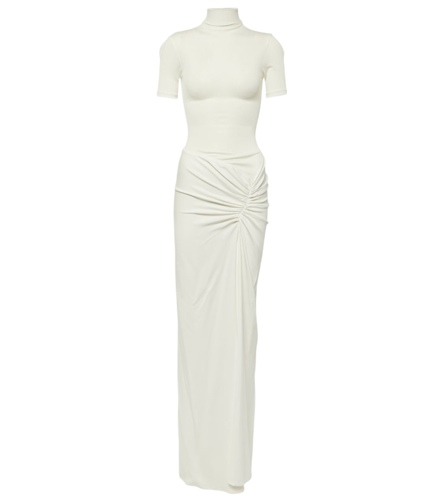 Christopher Esber Fusion ruched maxi dress