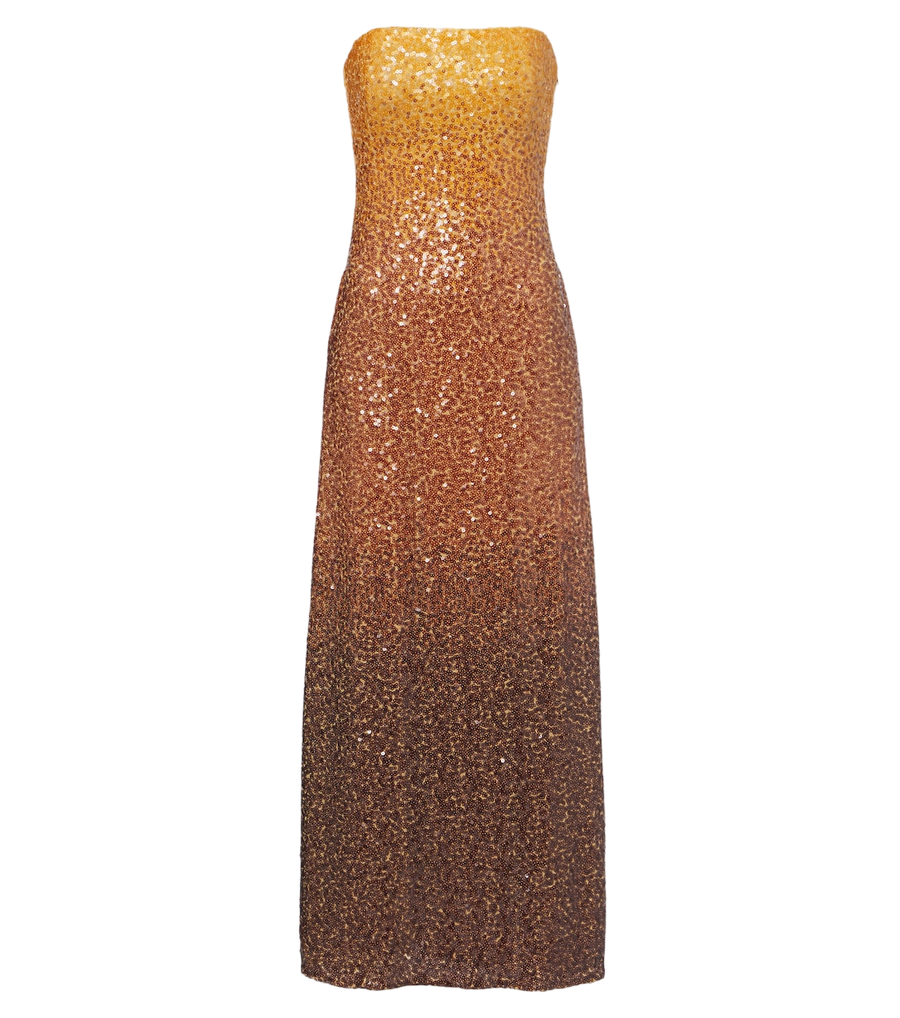 Christopher Esber Abito da sera con paillettes sfumate
