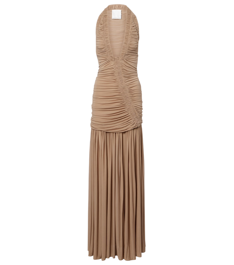 Christopher Esber Orion gathered ruched gown