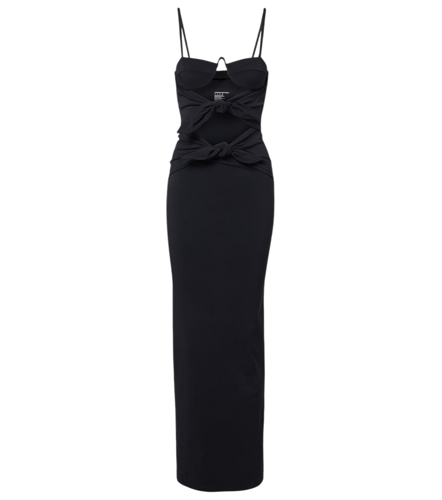 Maxivestido con aberturas Porto de Christopher Esber