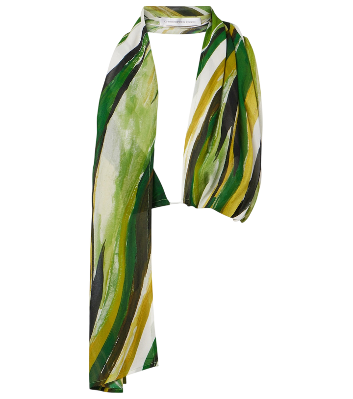 Christopher Esber Printed silk scarf bra top [white-bg-v2:4c749d64-6500-48e2-b083-818086ac697e]