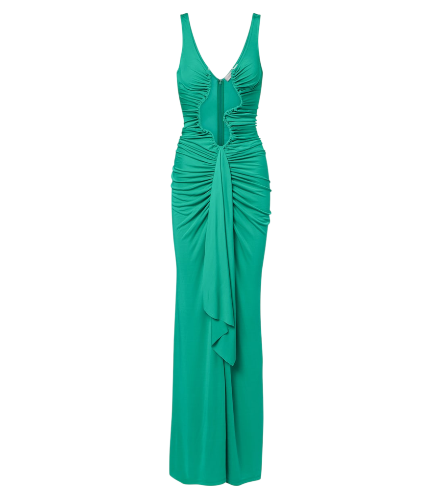 Christopher Esber Salacia ruched jersey maxi dress