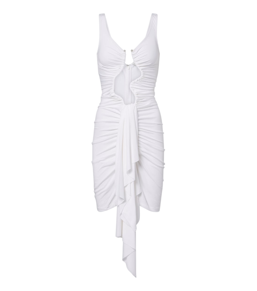 Minivestido de punto fruncido Salacia de Christopher Esber