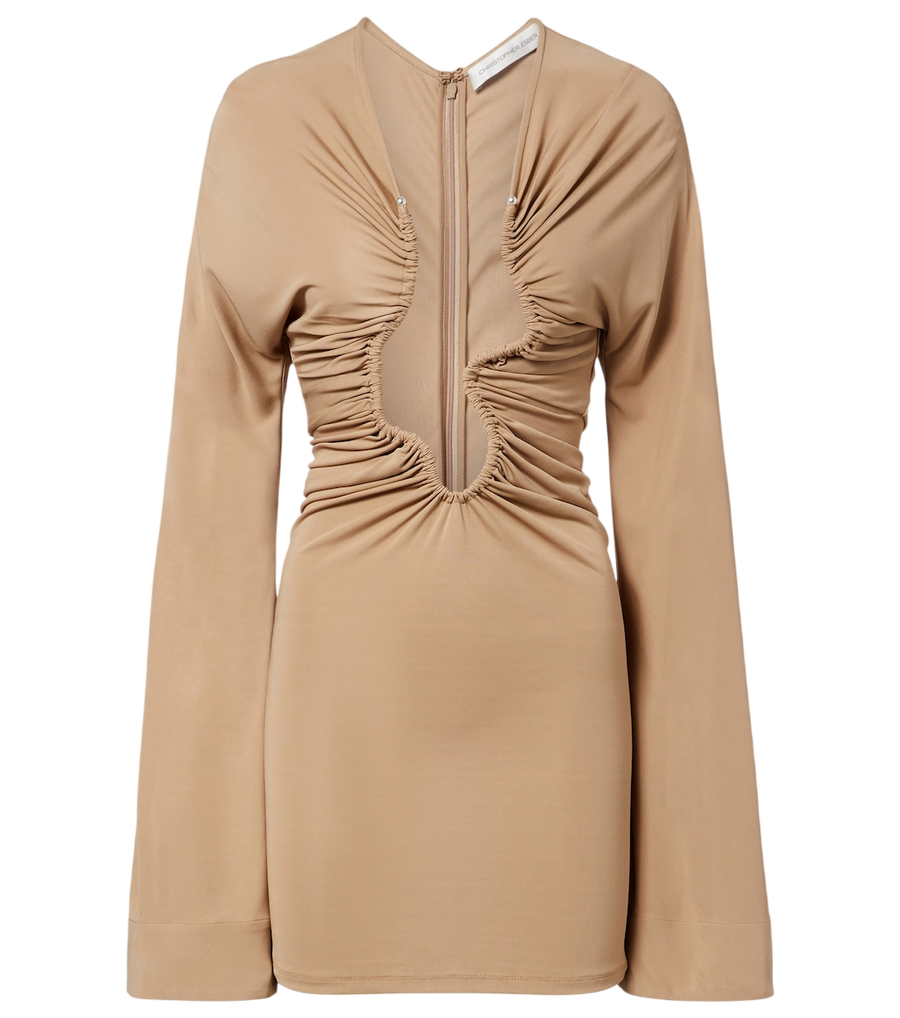 Christopher Esber Salacia ruched minidress