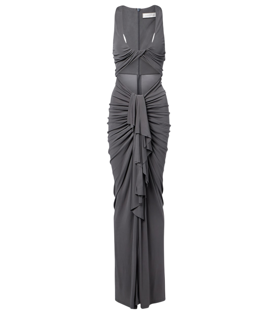 Christopher Esber Vivenda cutout gathered gown