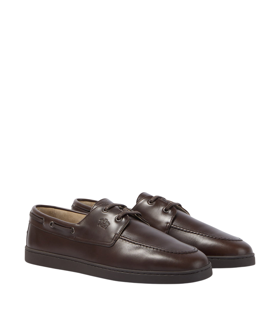 Church's Peebles leather boat shoes