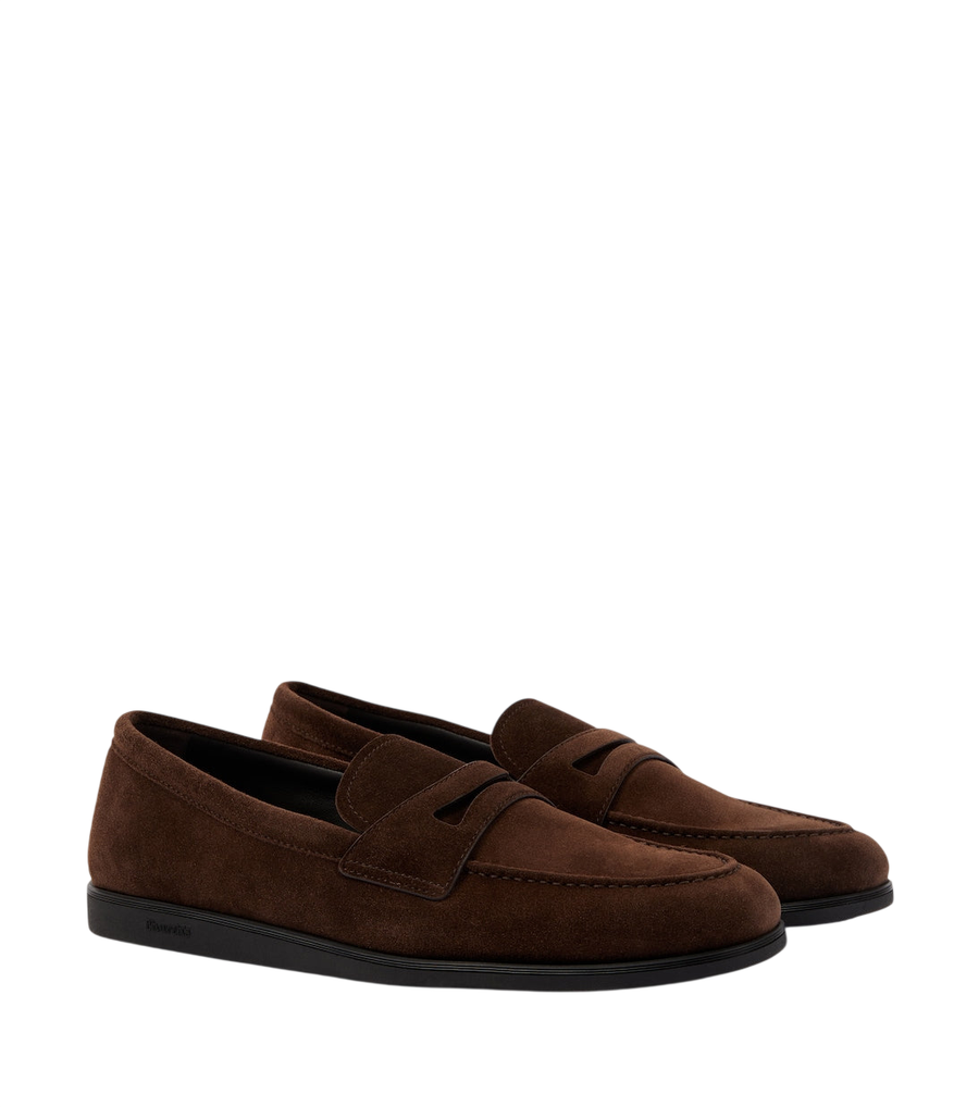 Church's Portsmouth suede penny loafers