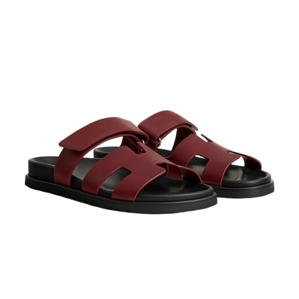 Hermès Chypre Rouge H sandals
