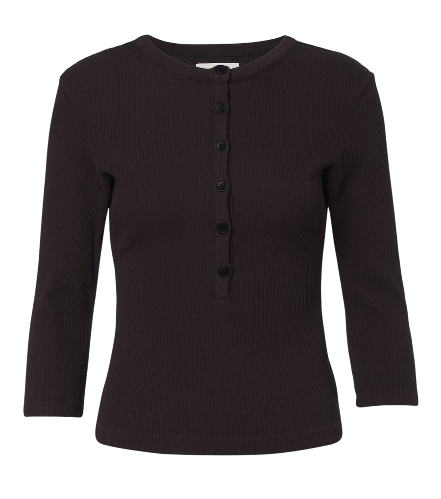 T-shirt Henley en jersey Boy de Citizens of Humanity