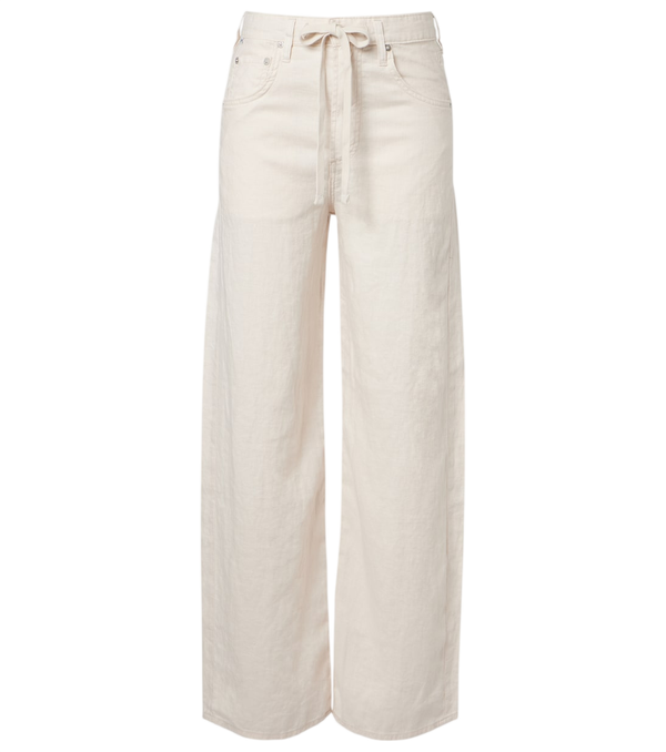 Citizens of Humanity Brynn linen wide-leg pants