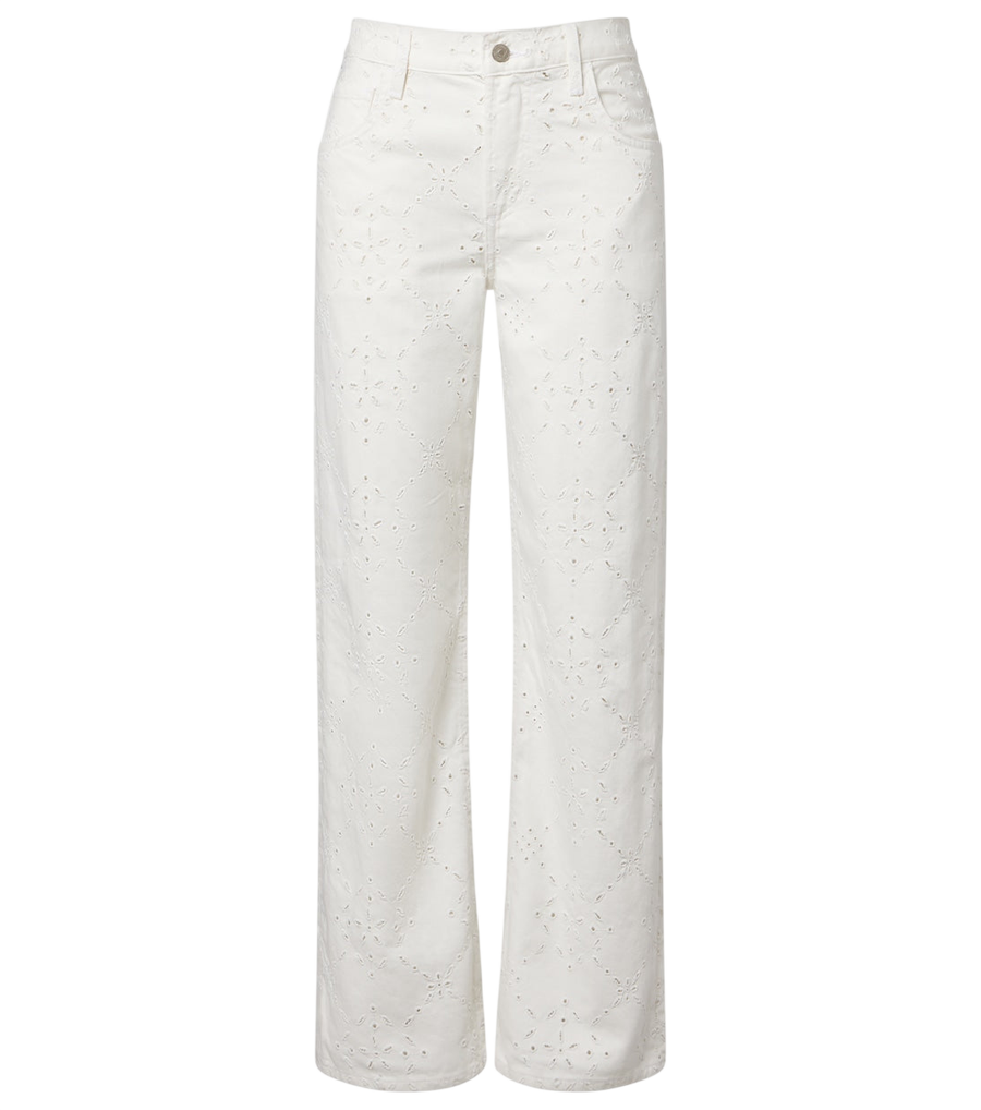 Jean droit Lindz en broderie anglaise Citizens of Humanity