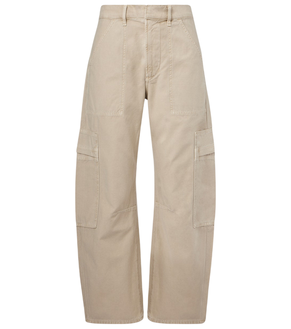 Citizens of Humanity Marcelle mid-rise cotton twill cargo pants