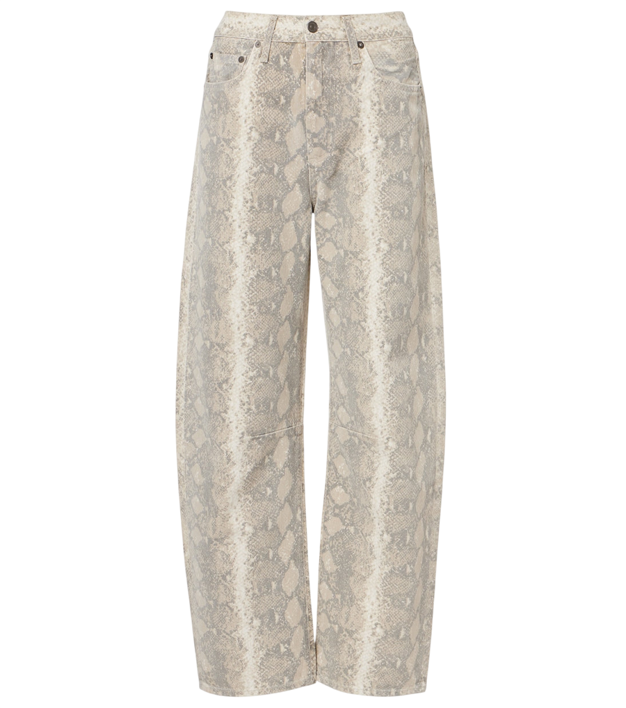 Jeans de pierna ancha con estampado de serpiente Miro de Citizens of Humanity