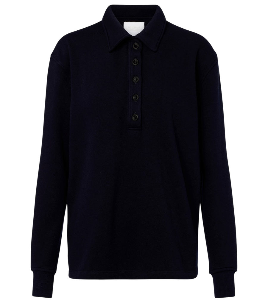 Citizens of Humanity Vintage fleece polo sweater