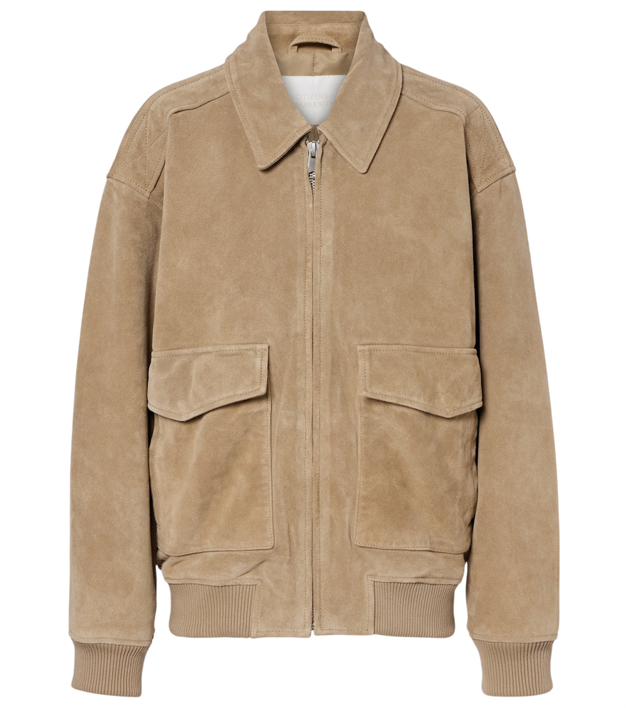 Citizens of Humanity Vivienne suede blouson jacket