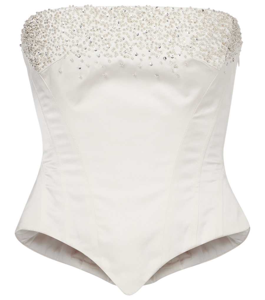 Corset perlé Evie de Clio Peppiatt