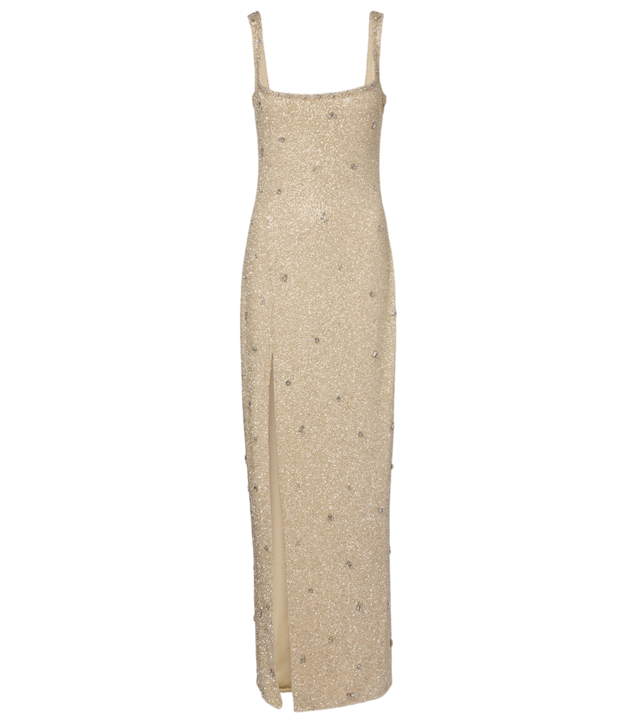 Clio Peppiatt Pamela embellished gown