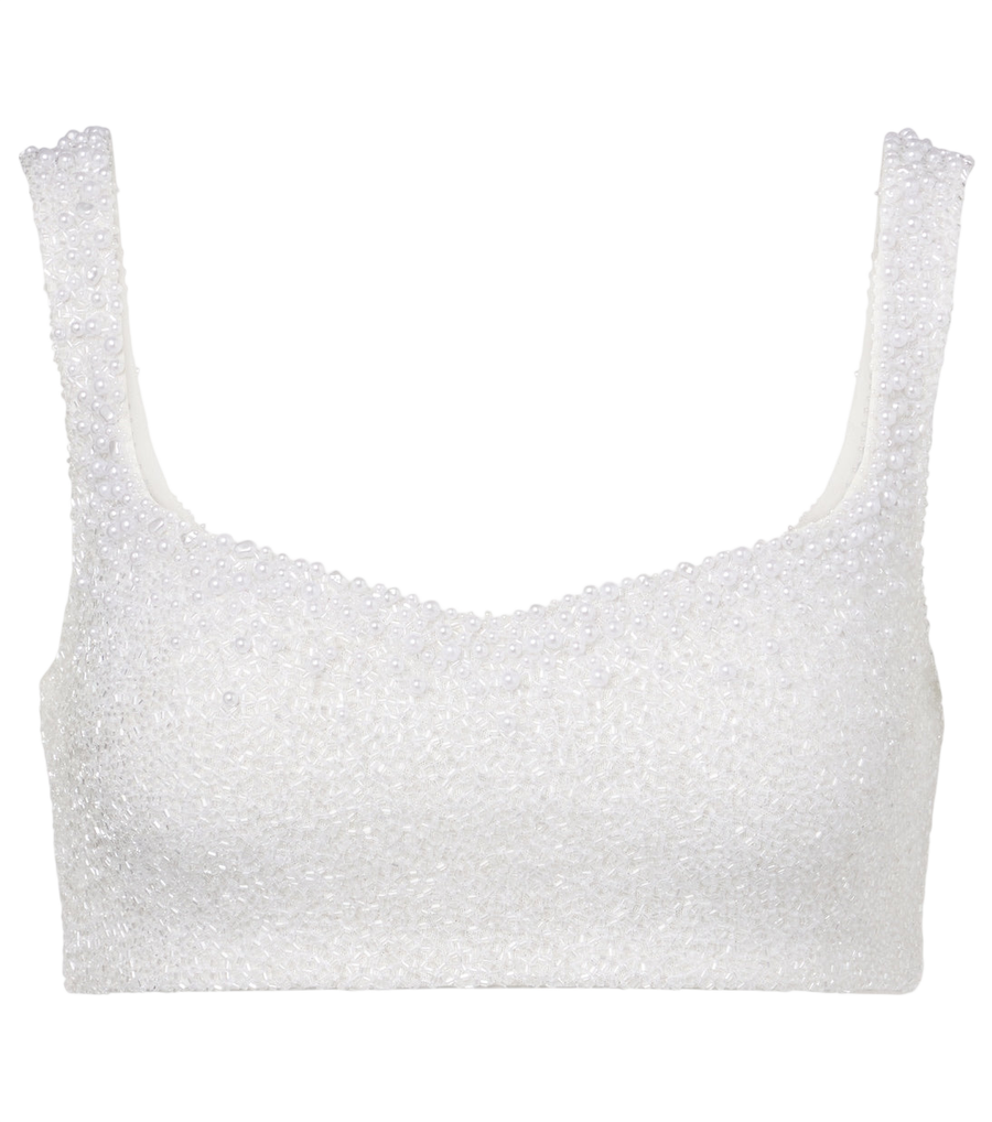 Haut de soutien-gorge orné Venus Clio Peppiatt