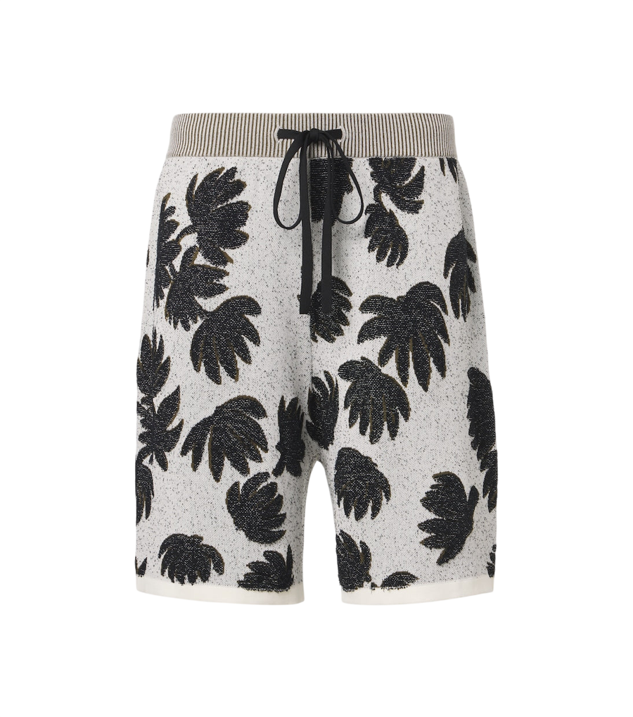 Commas Jacquard terry shorts