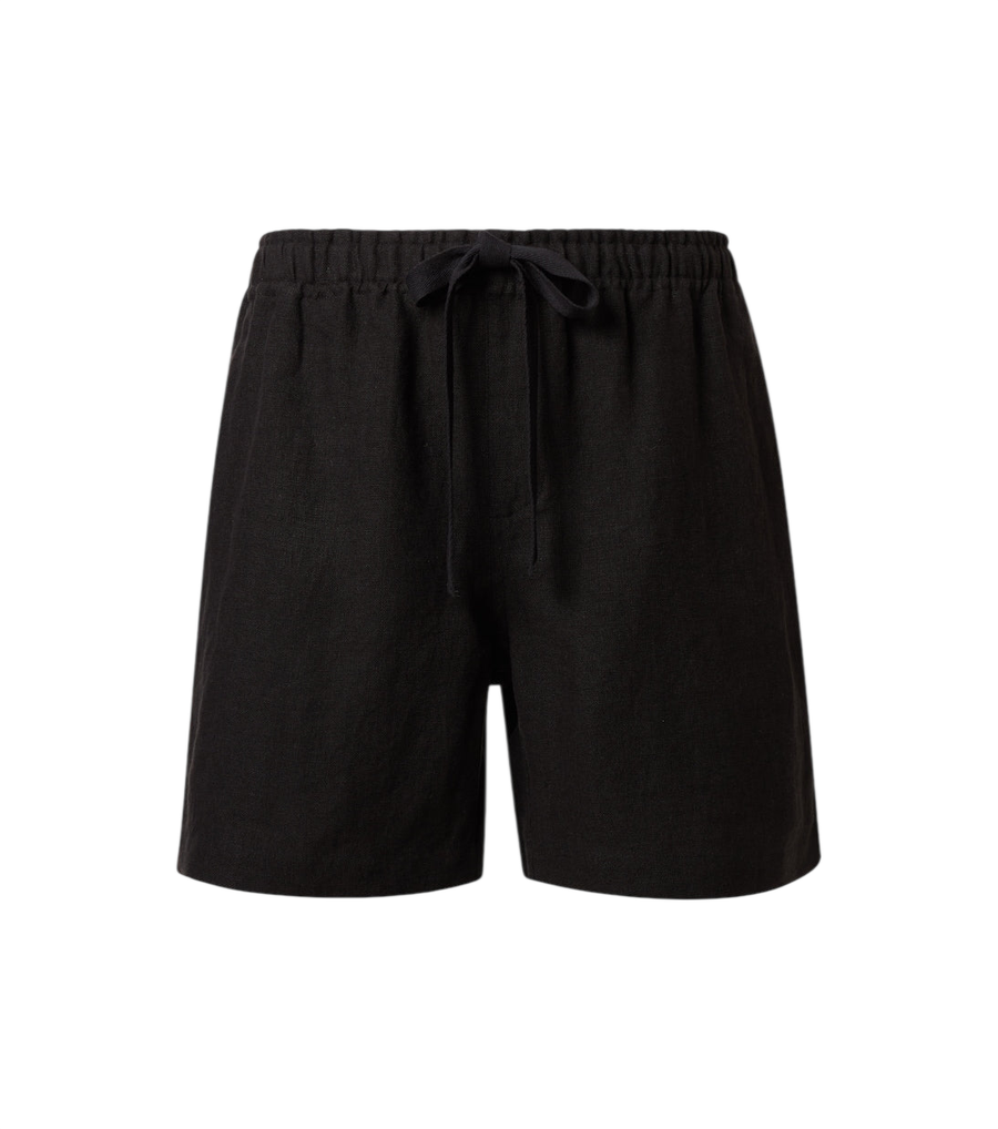 Commas Linen shorts