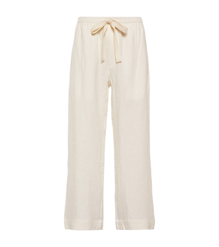 Commas Linen wide-leg pants