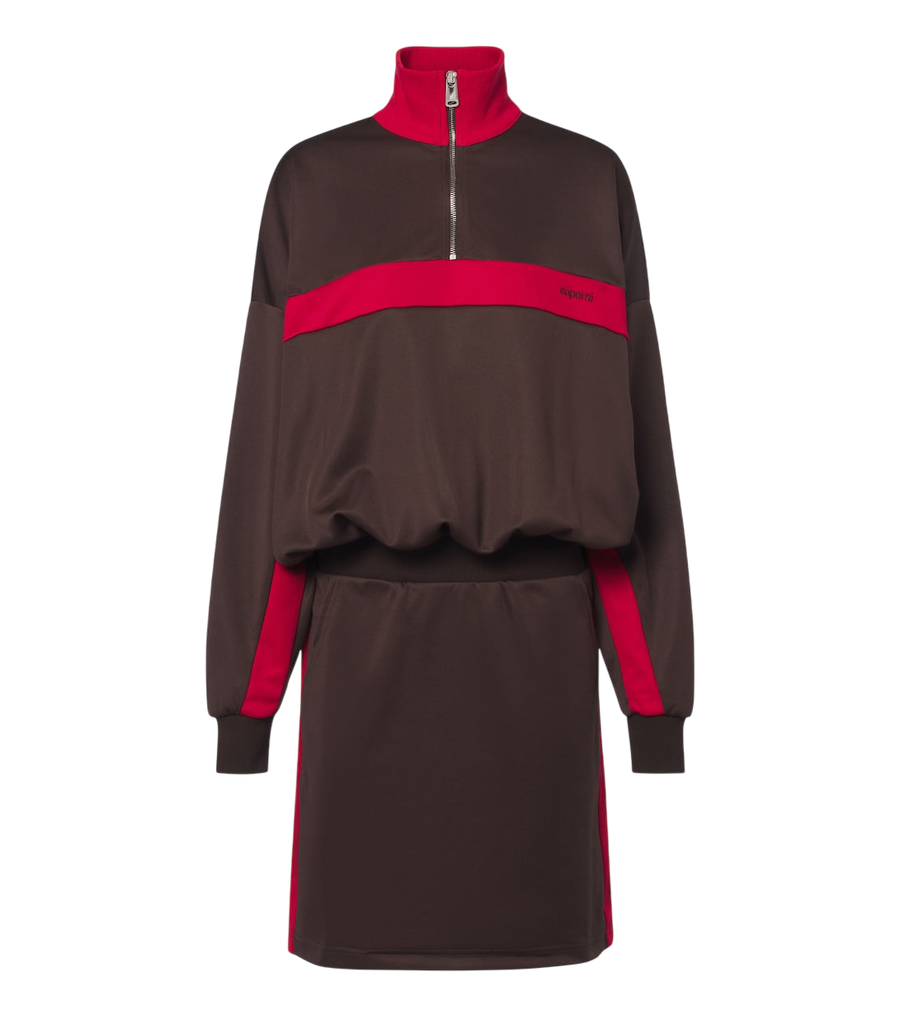 Coperni Jersey sweatshirt dress