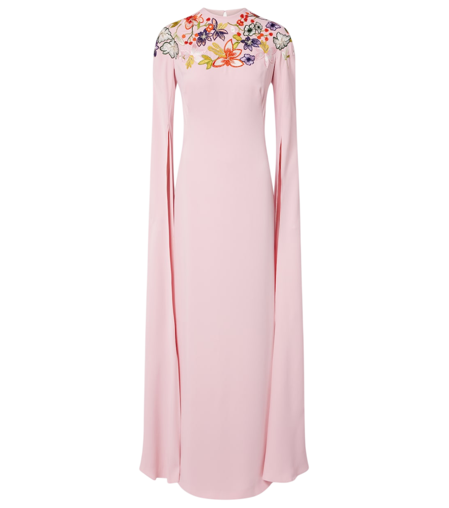 Robe brodée Costarellos