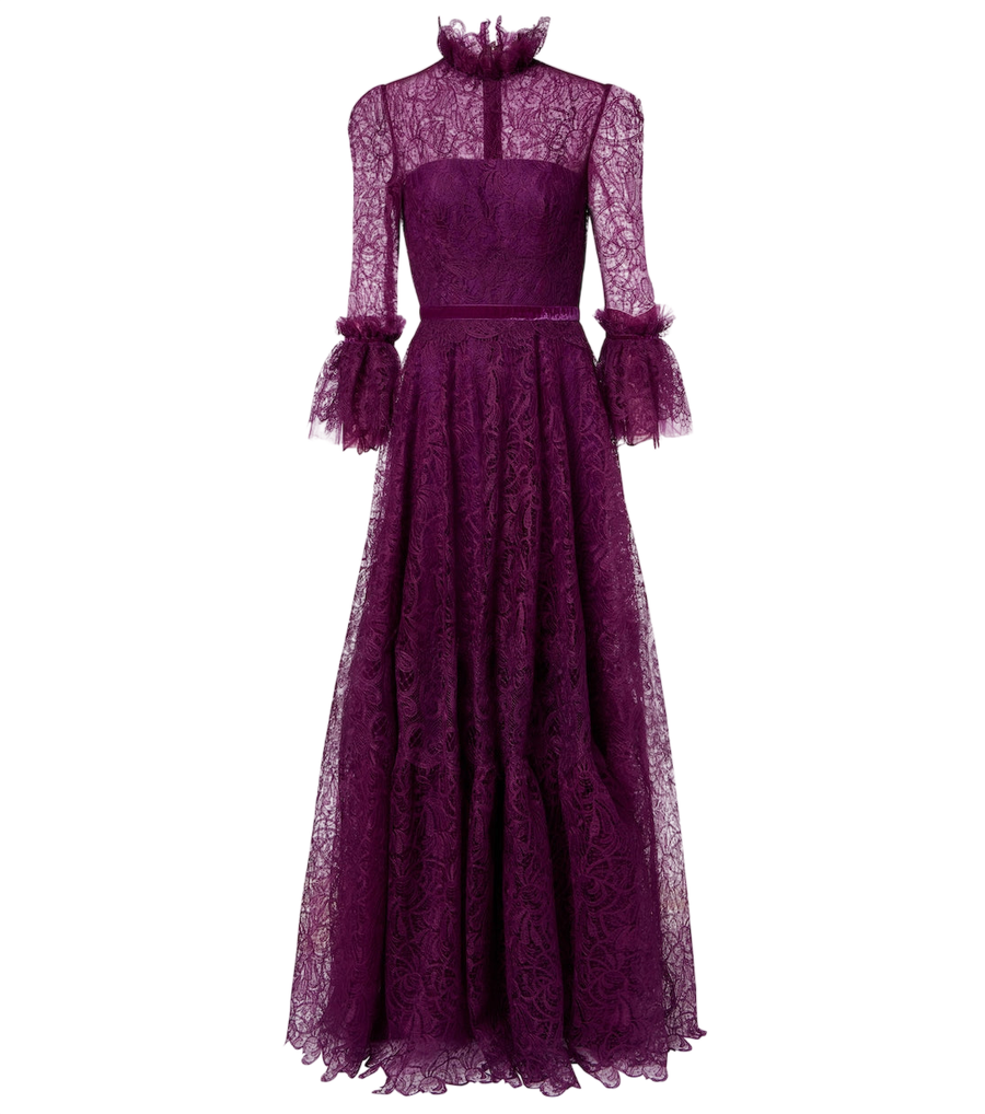 Costarellos Lace gown