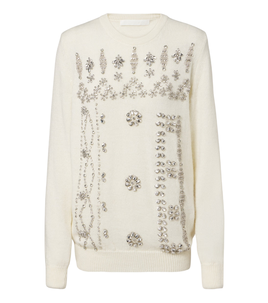 Costarellos Madley crystal-embellished sweater