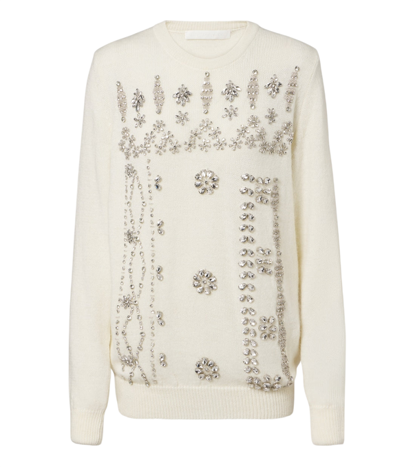 Costarellos Madley crystal-embellished sweater