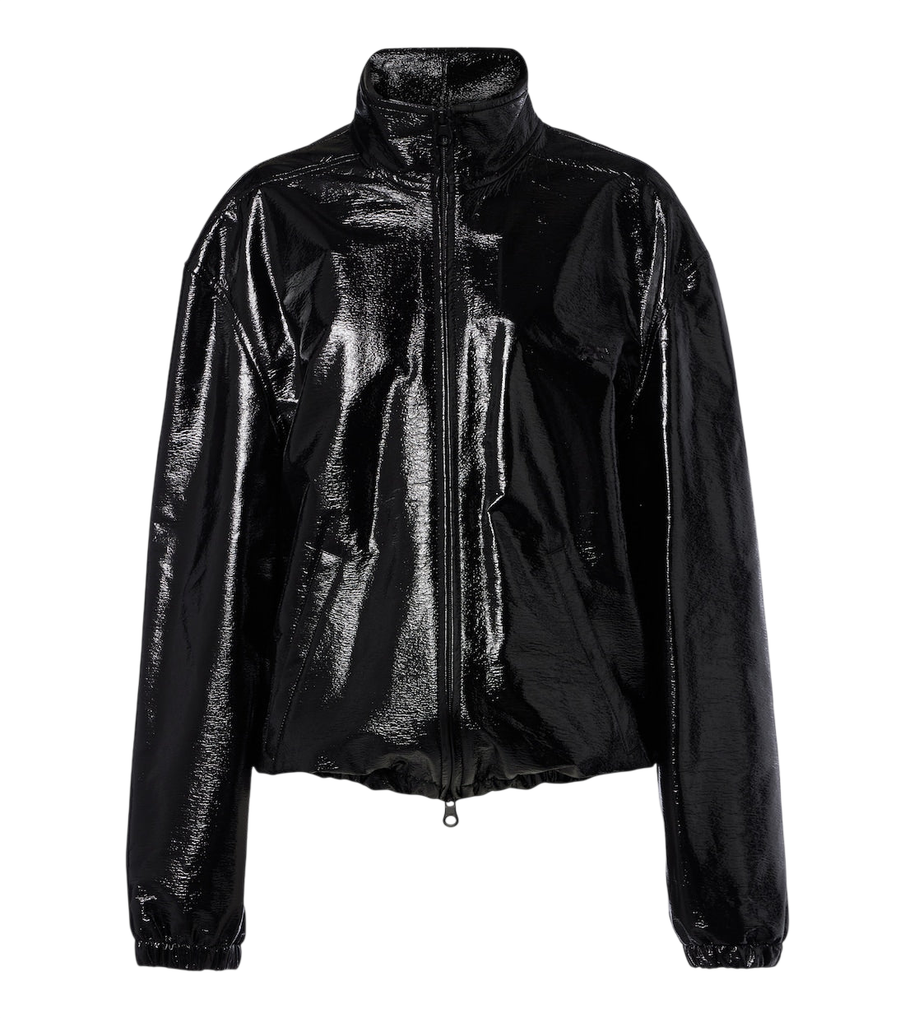 Courrèges Vinyl blouson jacket