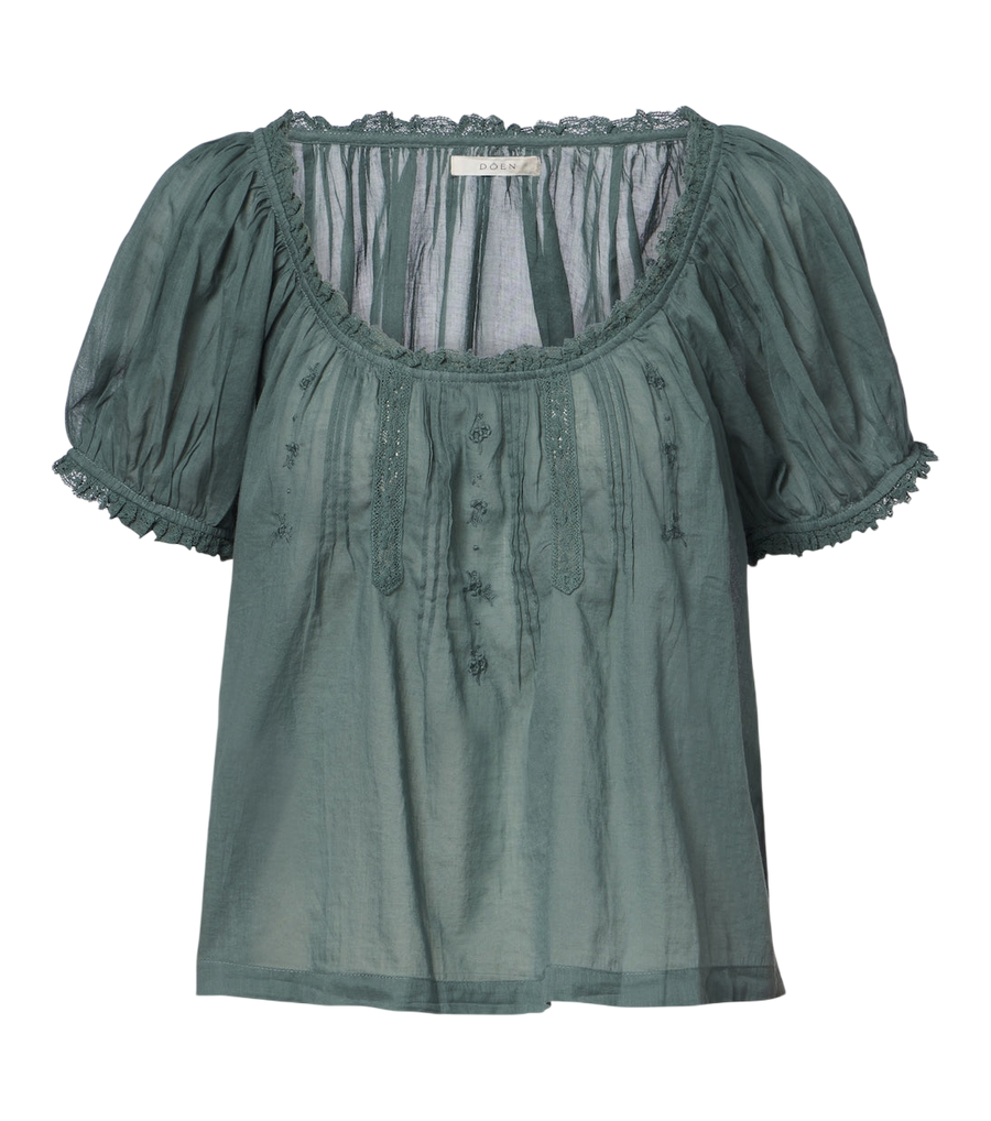 Dôen Frederica cotton voile top