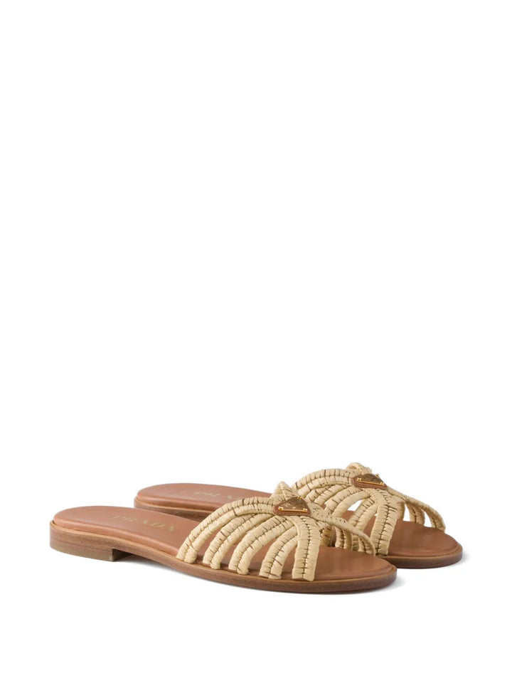 Prada Crochet Sandals