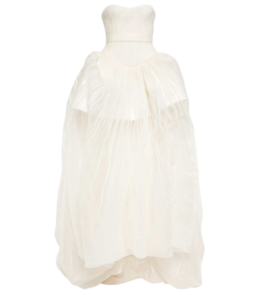 Danielle Frankel Bridal Emory silk organza gown