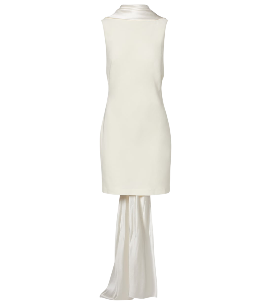 Danielle Frankel Bridal Mimi wool-blend minidress