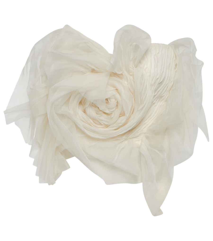 Bustier de organza de seda Macie de Danielle Frankel