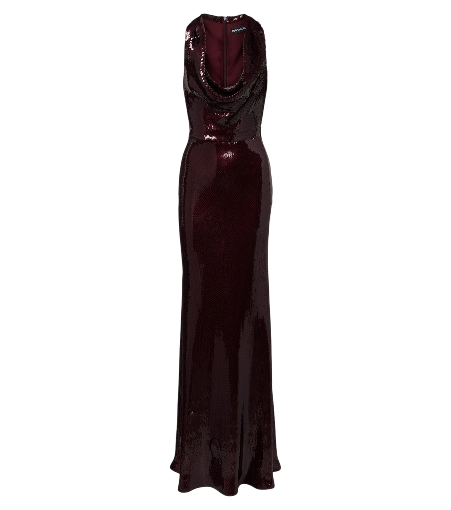 David Koma Sequined gown