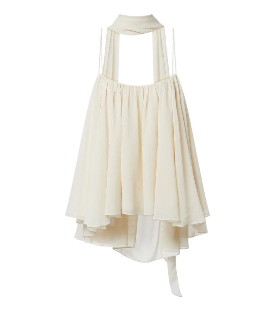 De La Vali Agapito georgette top