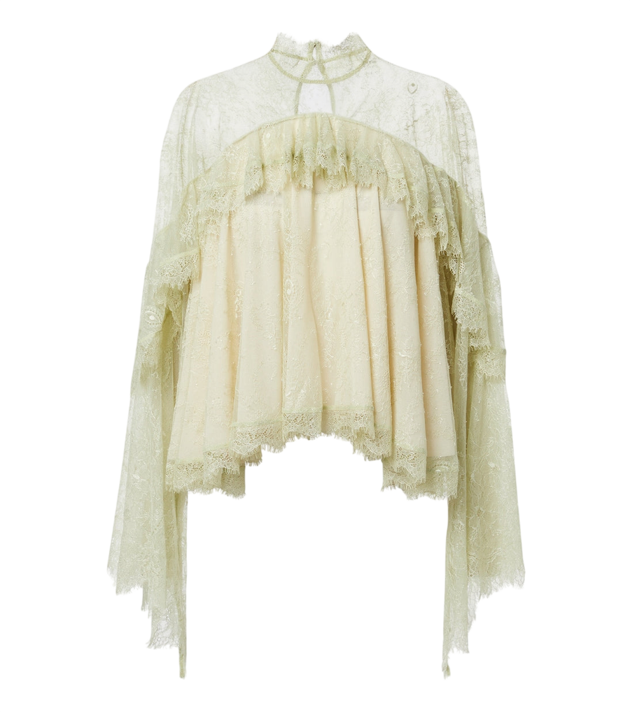 Blusa de encaje Alita de De La Vali