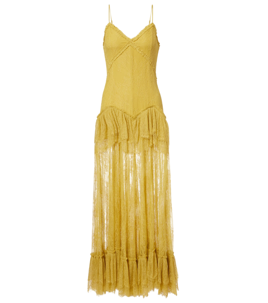 De La Vali Kala lace maxi dress