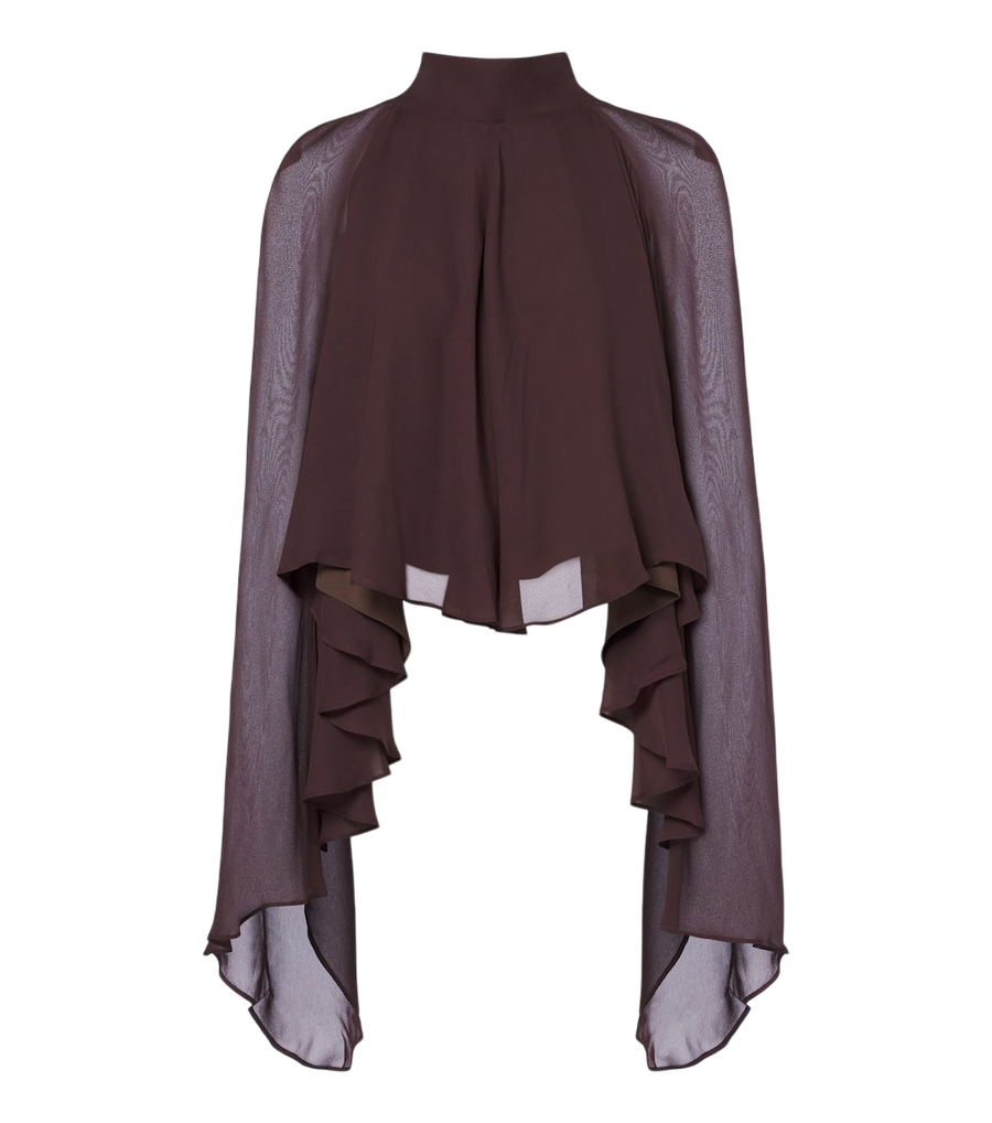 De La Vali Mia chiffon top
