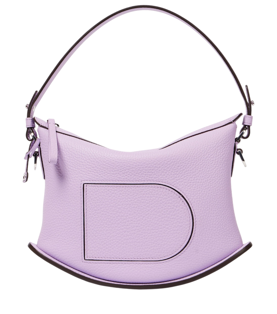 Bolso de hombro Delvaux Pin Swing en piel Taurillon Soft
