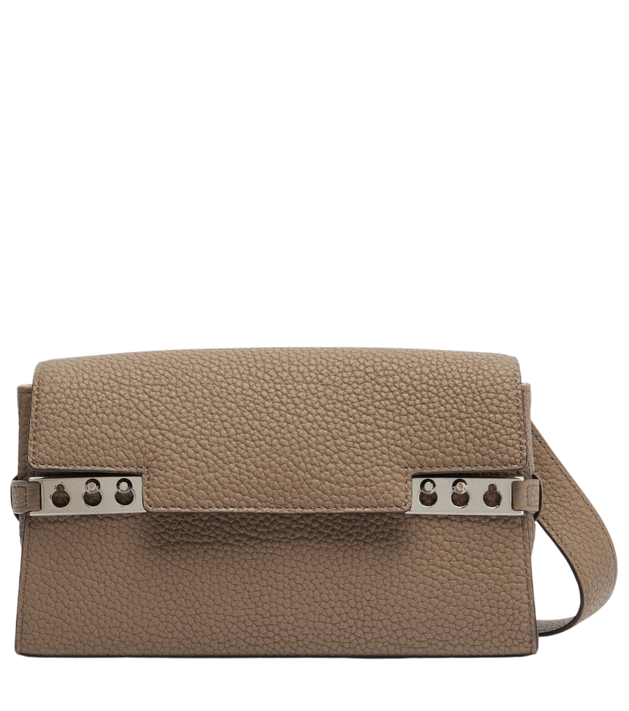 Delvaux Borsa a tracolla piccola in pelle Tempête City