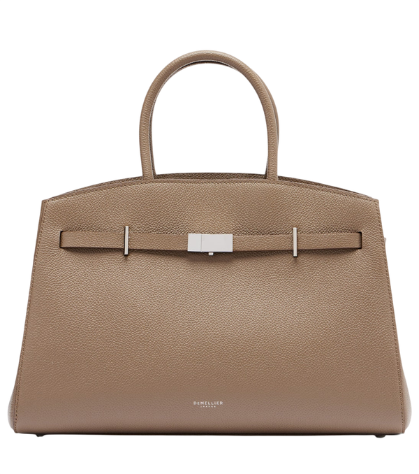DeMellier Hudson Midi leather top-handle bag