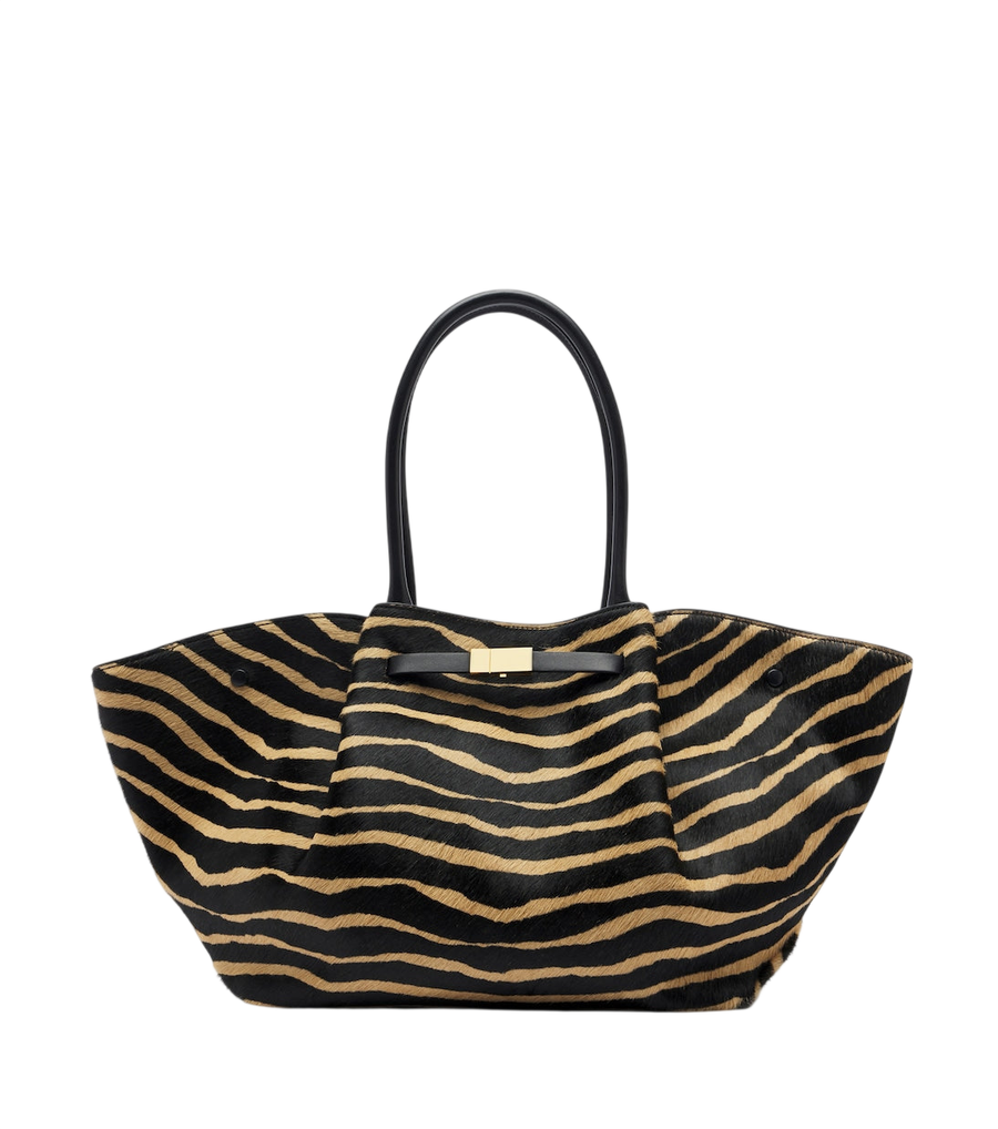 DeMellier New York Medium calf hair tote bag