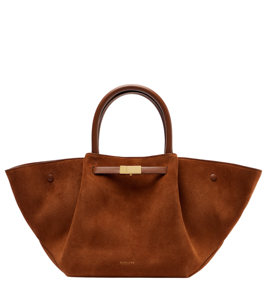 Bolso de mano mediano DeMellier New York de ante