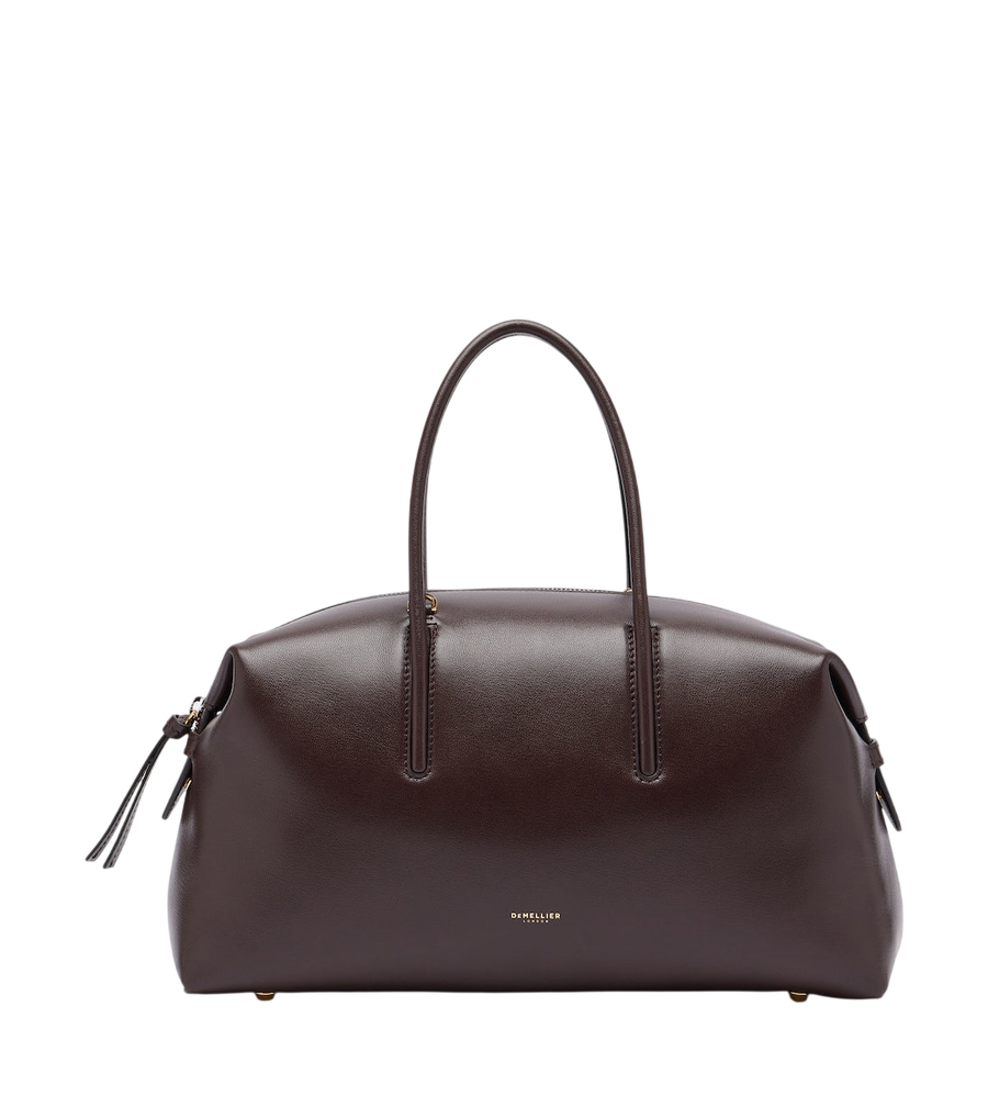 DeMellier Stockholm Midi leather top-handle bag